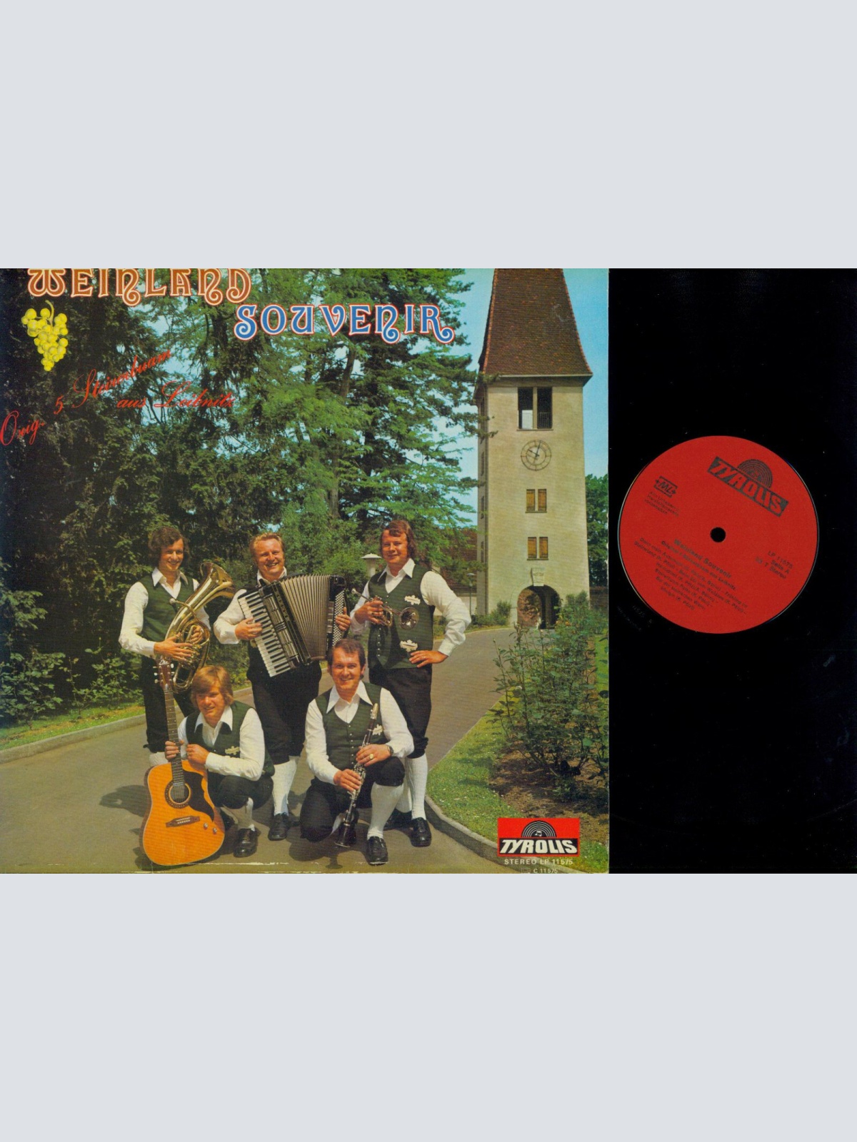 LP--Orig. 5 Steirerbuam Aus Leibnitz – Weinland Souvenir / NM