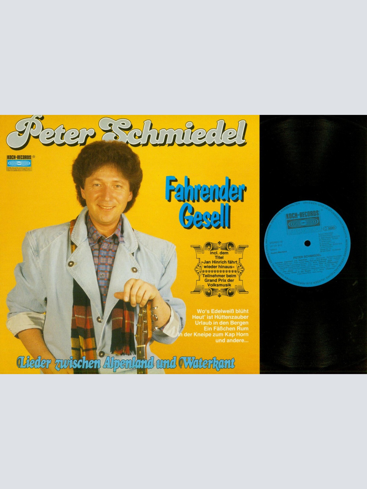 LP--Peter Schmiedel – Fahrender Gesell  / NM