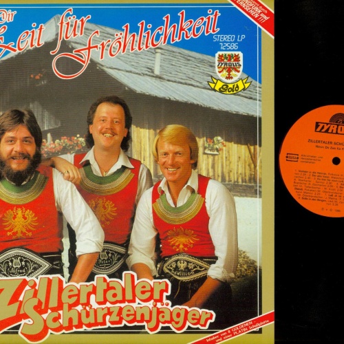 LP--Zillertaler Schürzenjäger – Nimm Dir Zeit Für Fröhlichkeit  / NM