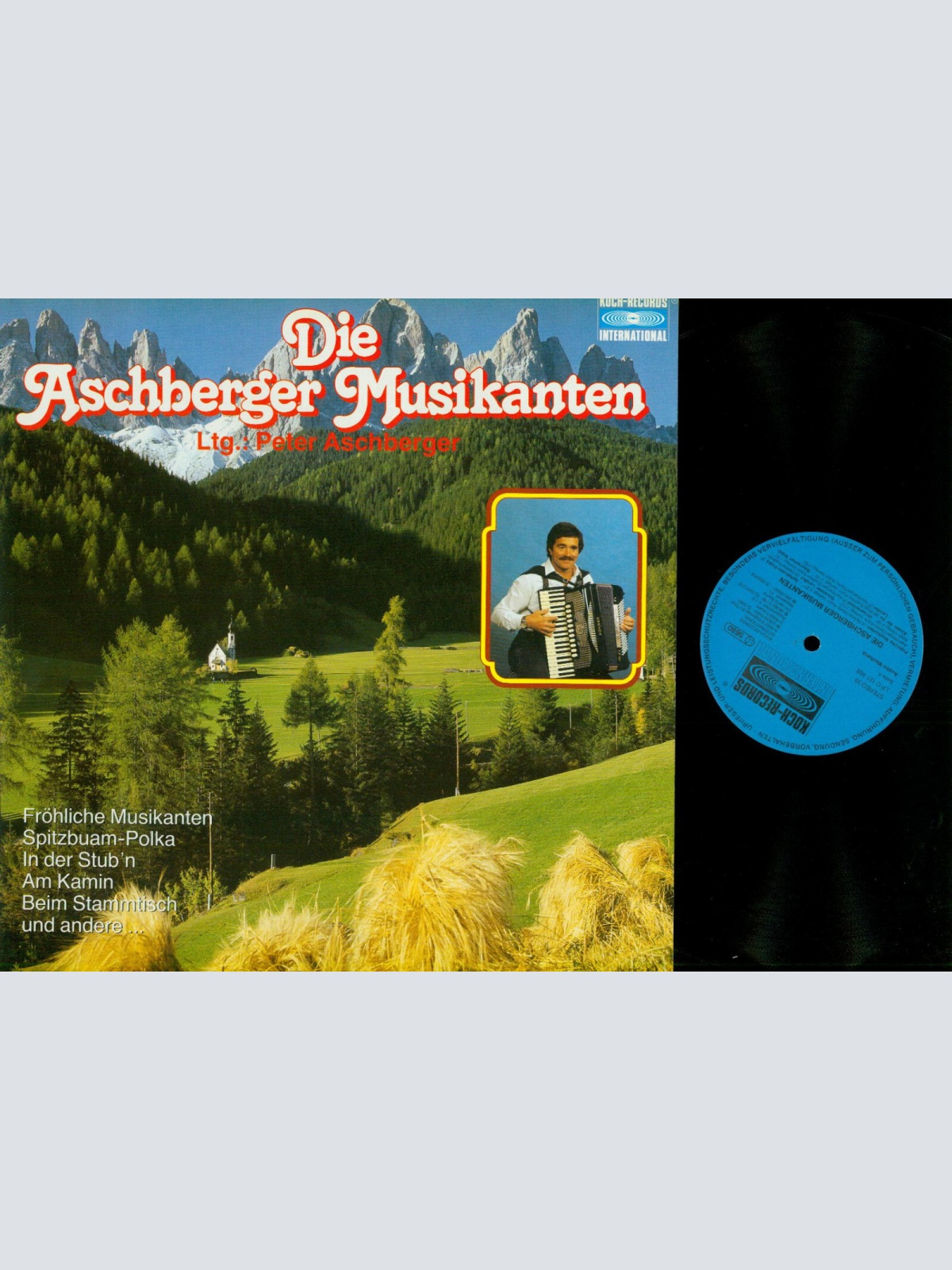 LP--Die Aschberger Musikanten -- Peter Aschberger     / NM