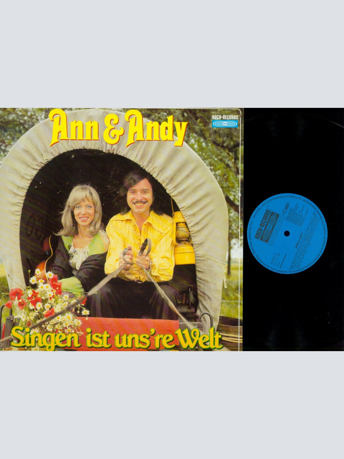 LP--Ann & Andy  --Singen ist uns're Welt / //NM