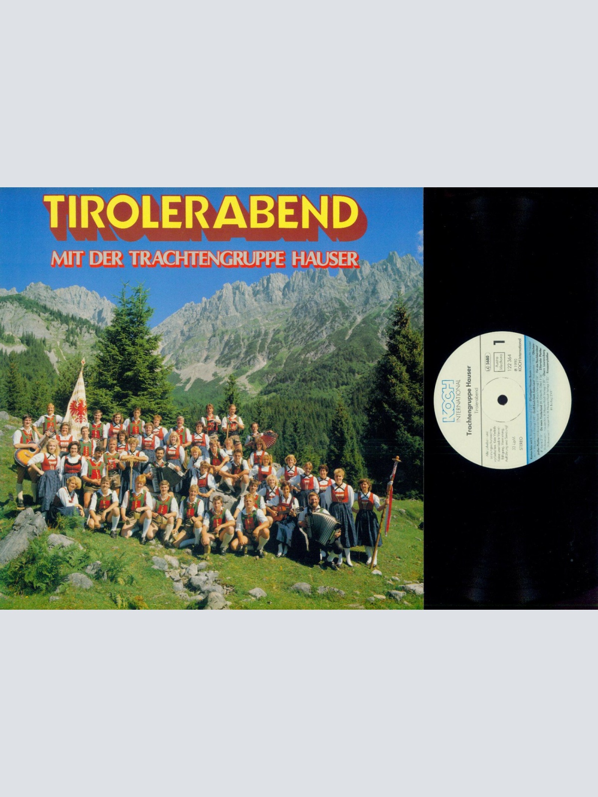 LP--Trachtengruppe Hauser – Tirolerabend Mit Der Trachtengruppe Hauser -K / //NM