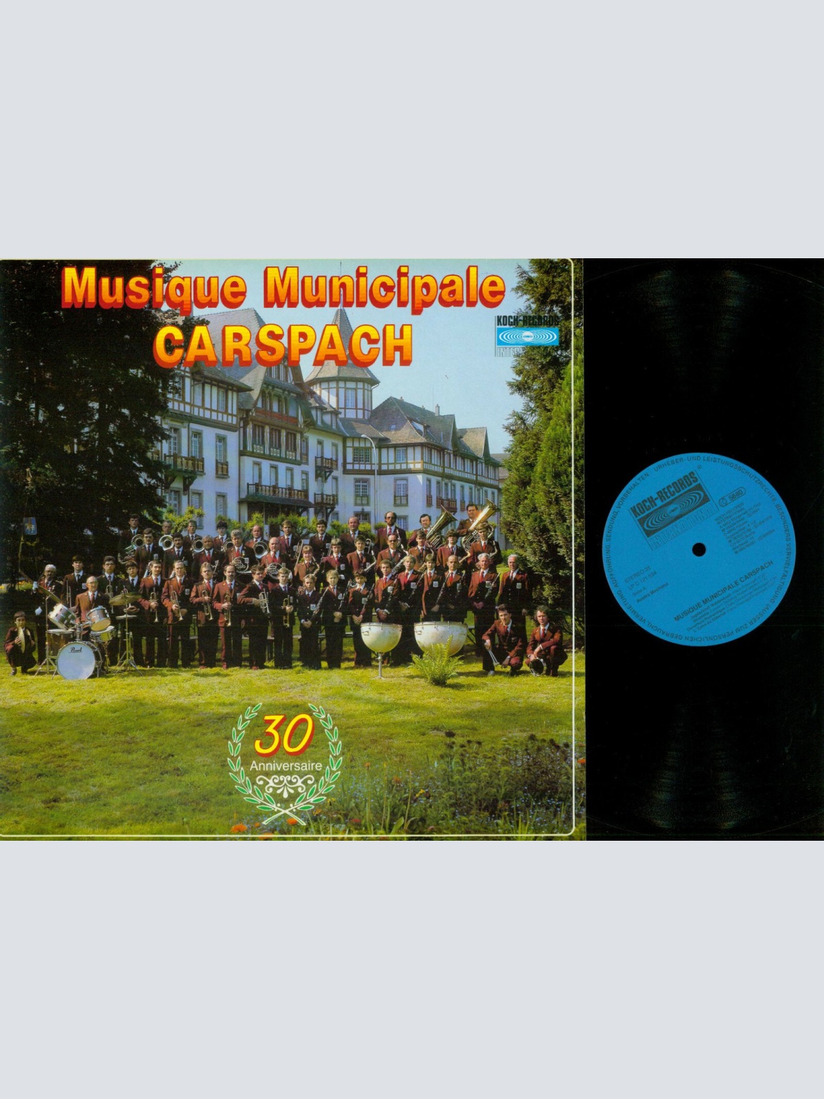 LP--Musique Municipale De Carspach – 30 Anniversaire