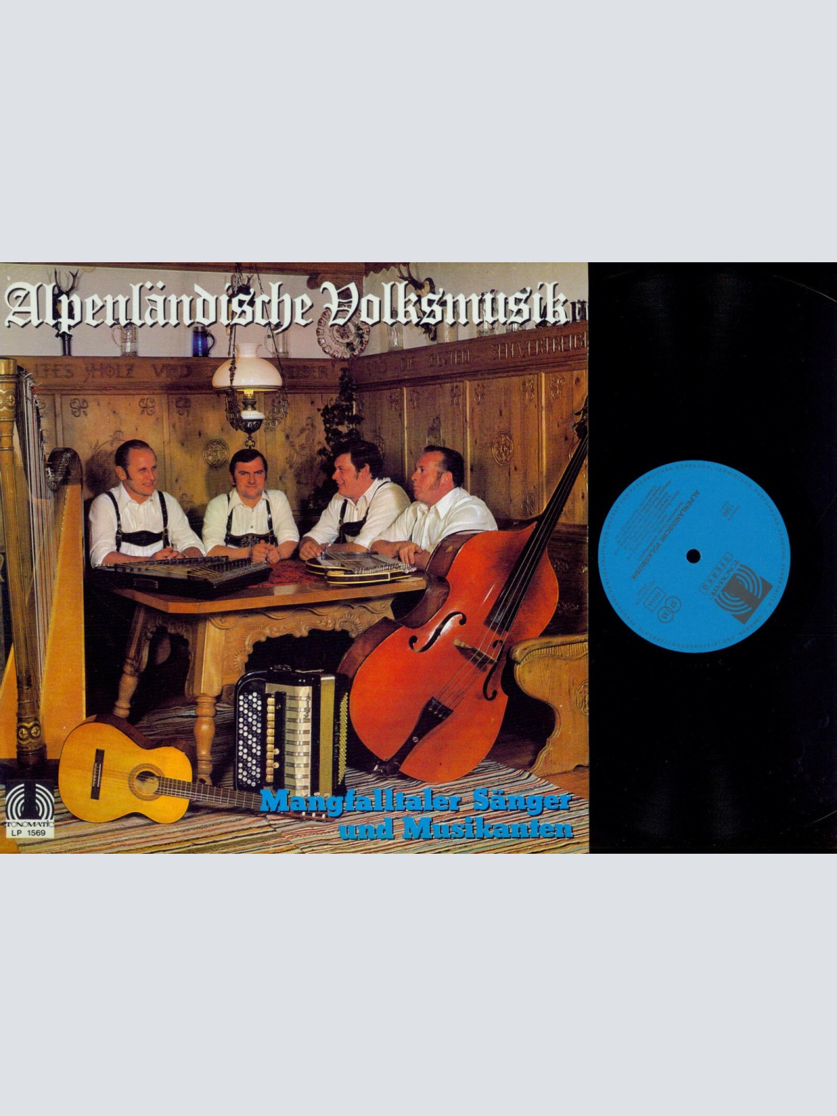 LP--Mangfalltaler Sänger -- Alpenländische Volksmusik   //NM