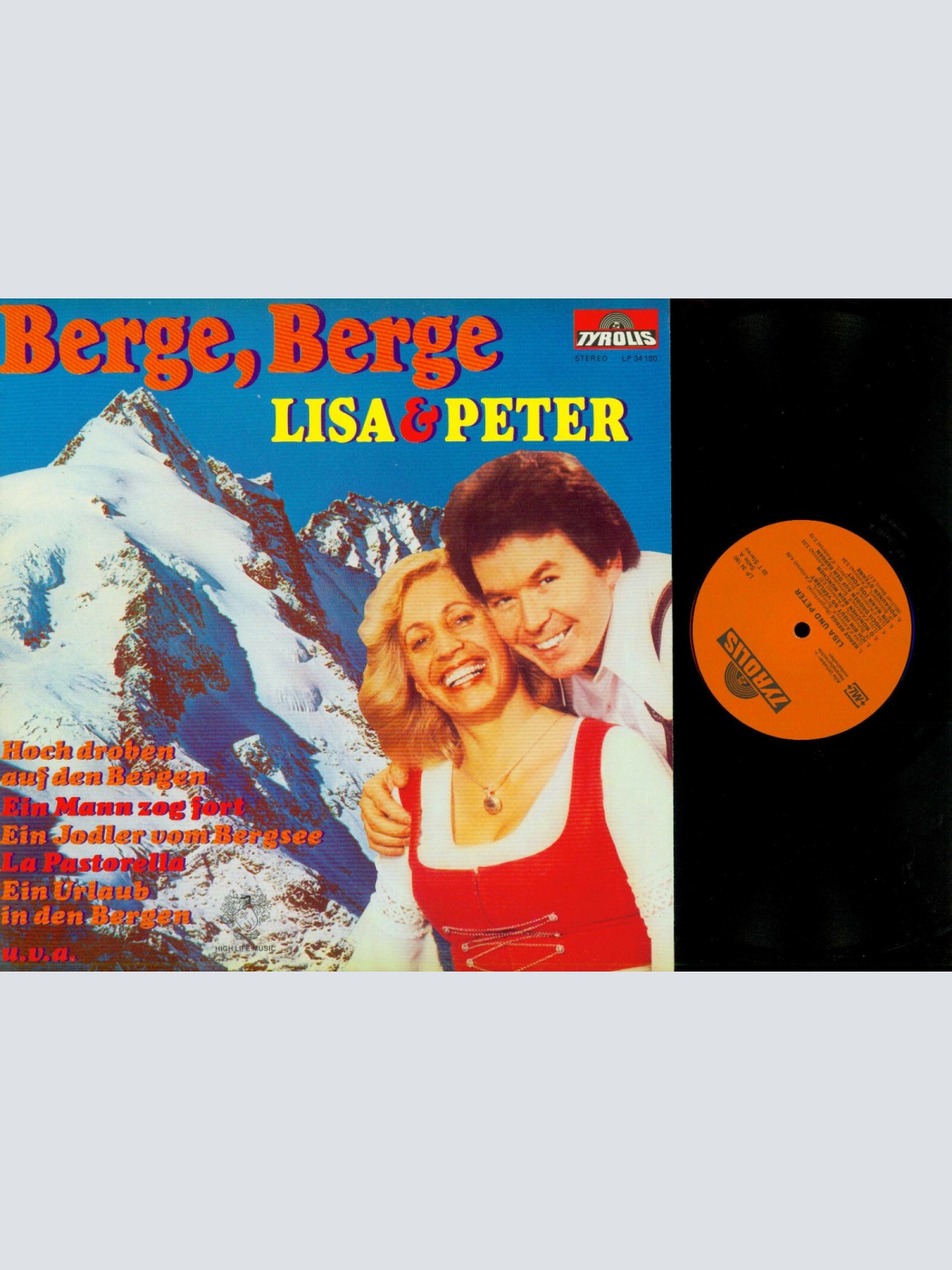 LP--Lisa & Peter – Berge, Berge  //NM