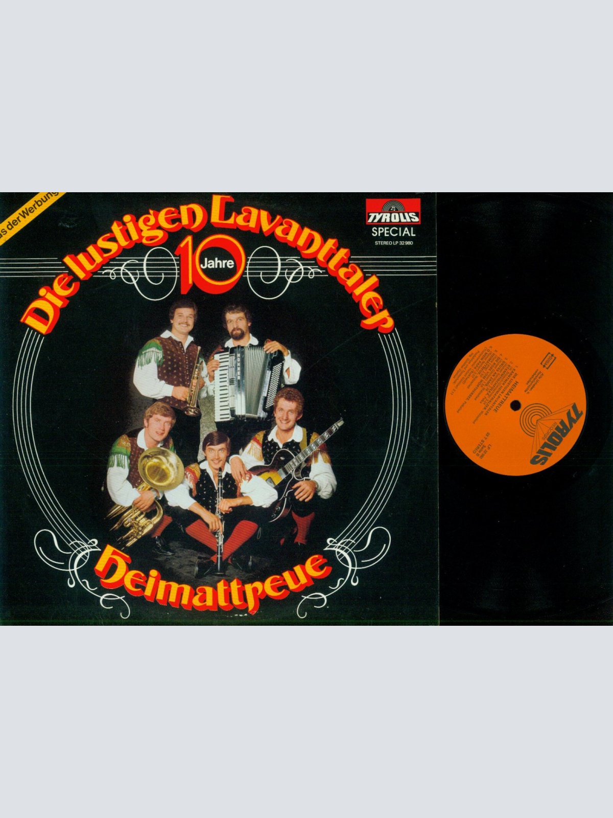 LP--Die Lustigen Lavanttaler – Heimattreue  / //NM