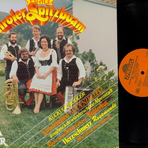 LP--Orig Tiroler Spitzbuam  mit  Lydia Huber   / //NM