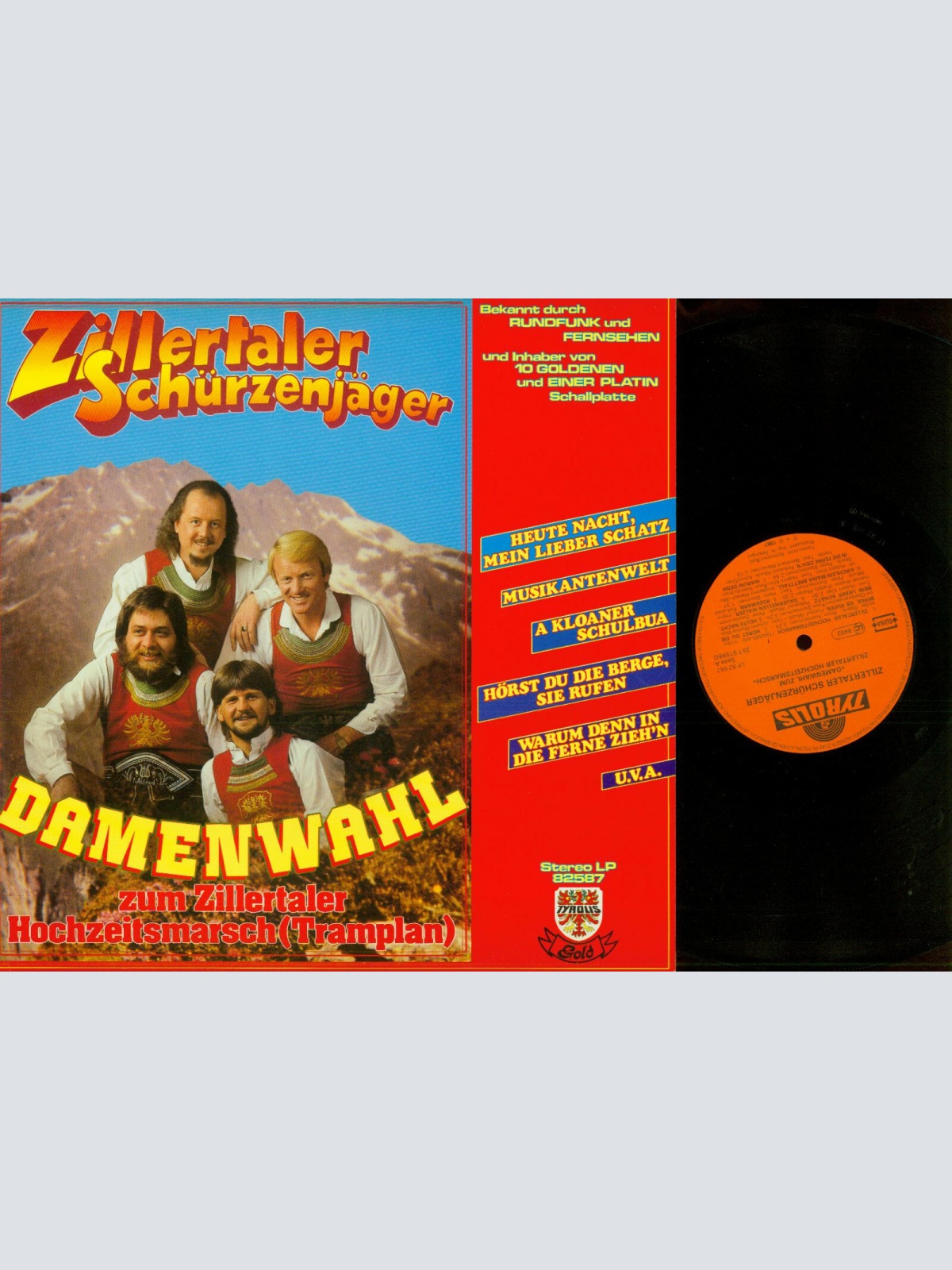 LP--Zillertaler Schürzenjäger – Damenwahl zum Zillertaler Hochzeitsmar    / //NM