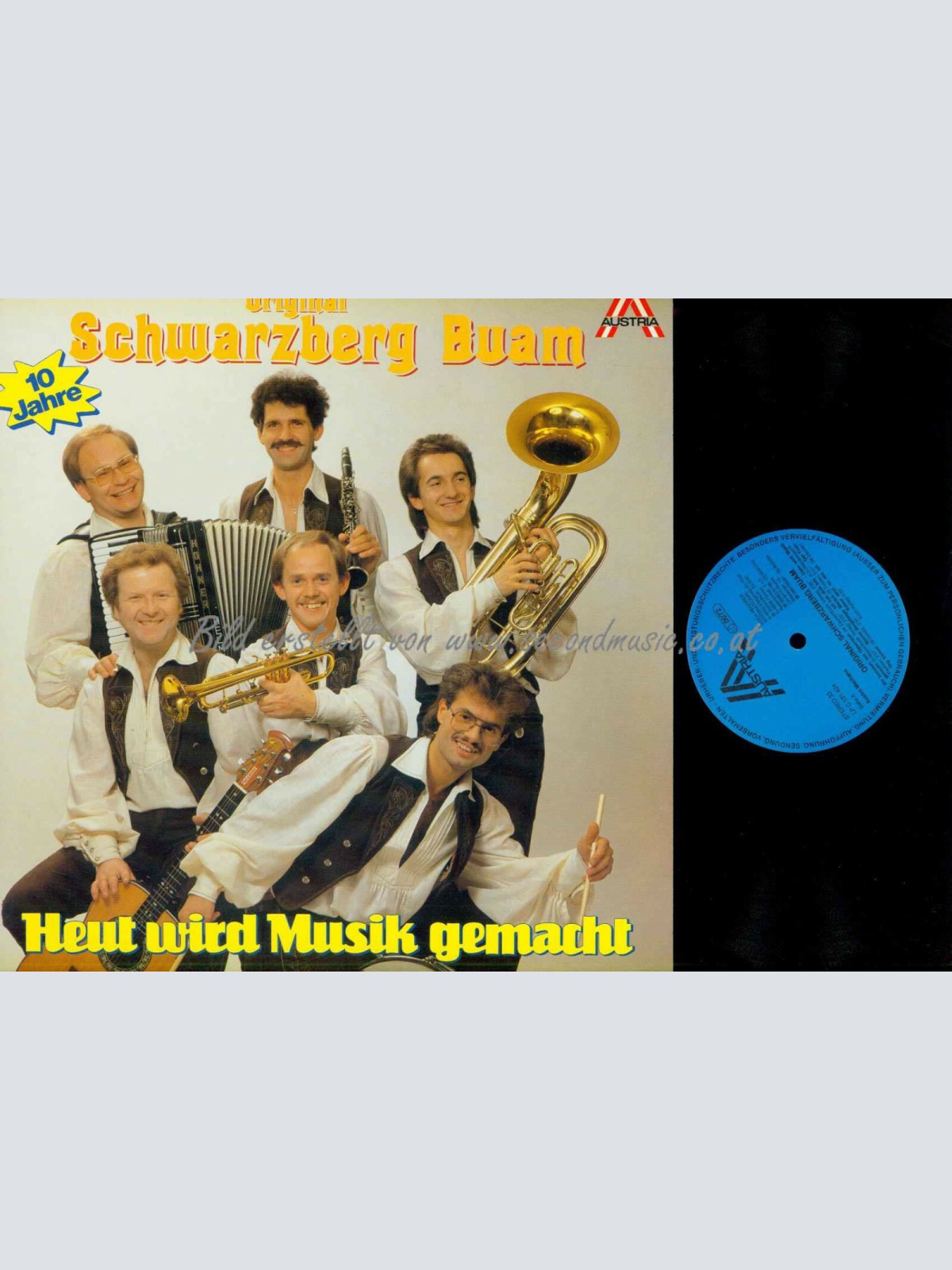 LP--Original Schwarzberg Buam -- Heut wird Musik gemacht   //    //NM