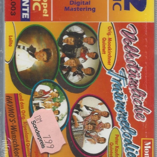 2 MC--Volkstümliche Traummelodien -Mooskirchner Quintett--Peter Kaufmann Quintet