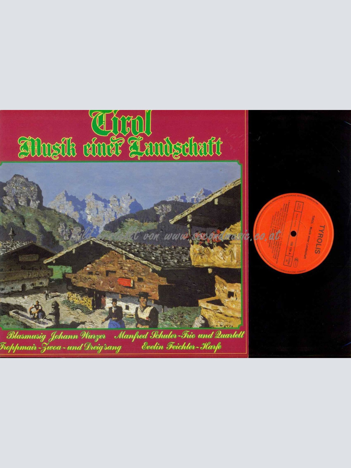 LP-- Tirol Musik einer Landschaft  //  NM