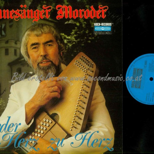 LP-- Minnesänger Moroder -- Lieder von Herz zu Herz  //  NM