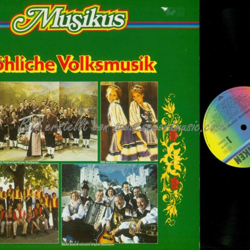 LP-- Fröhliche Volksmusik --Musikus-- Ernst Mosch-- Avsenik  // NM