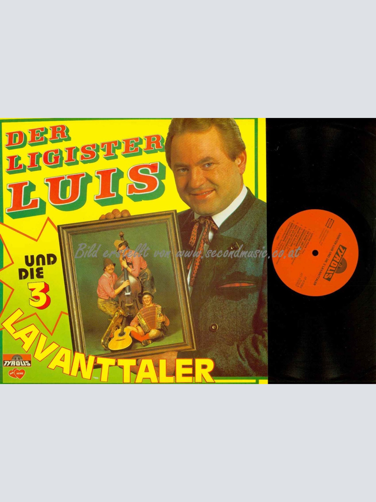 LP-- Der Ligister Luis Und Die 3 Lavanttaler //    NM