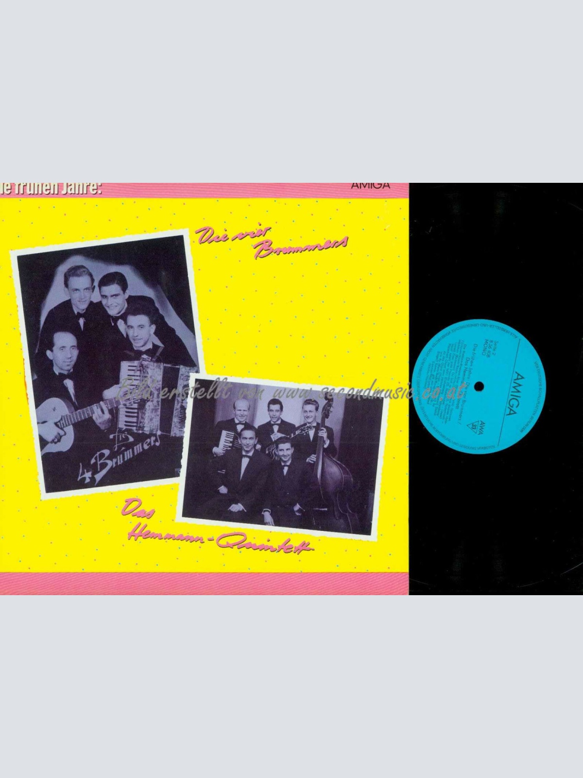 LP--Die Frühen Jahre: Die Vier Brummers / Das Hemmann Quintett//  NM