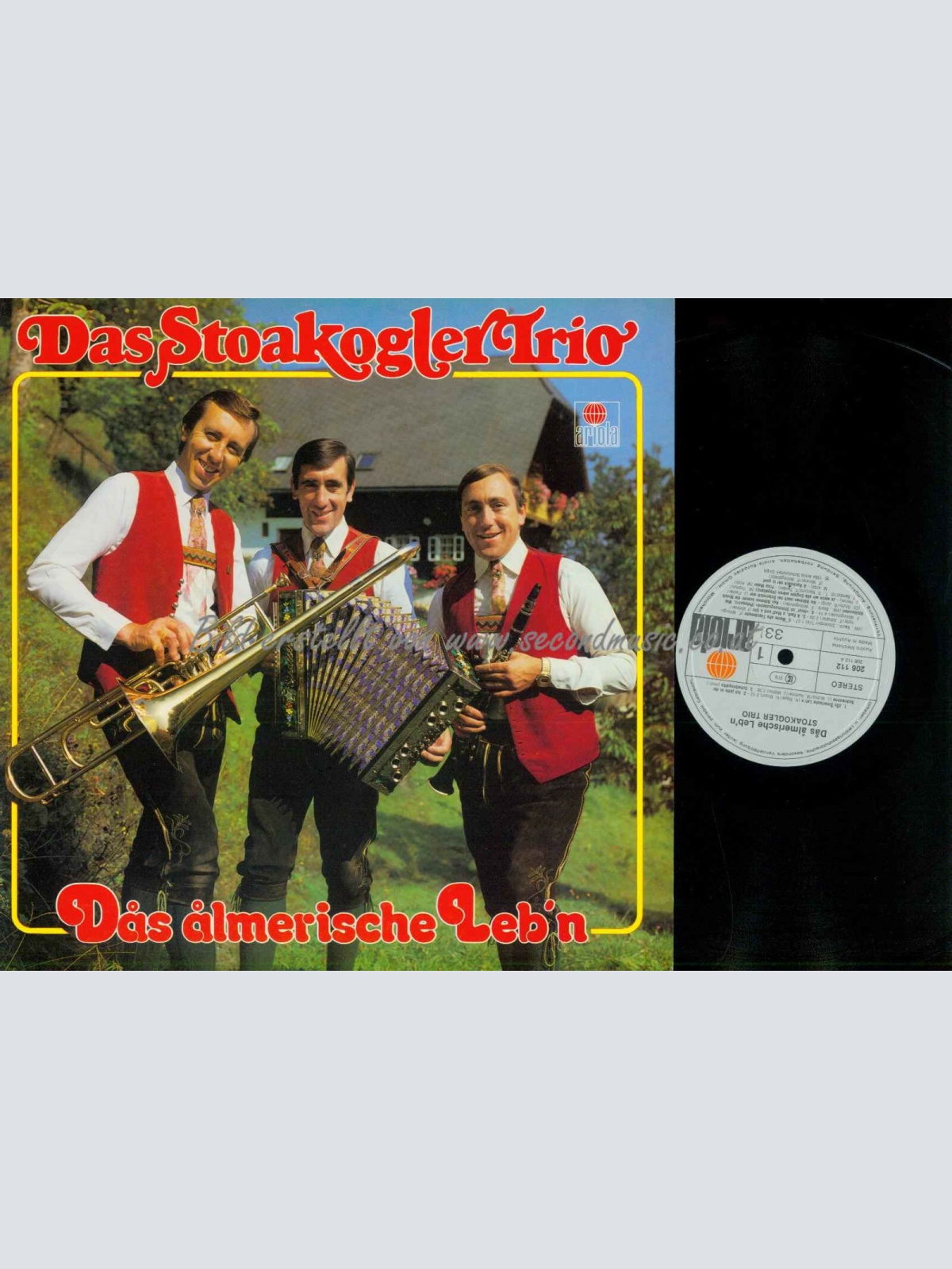 LP--Das Stoakogler Trio – Das Almerische Leb'n  //    NM