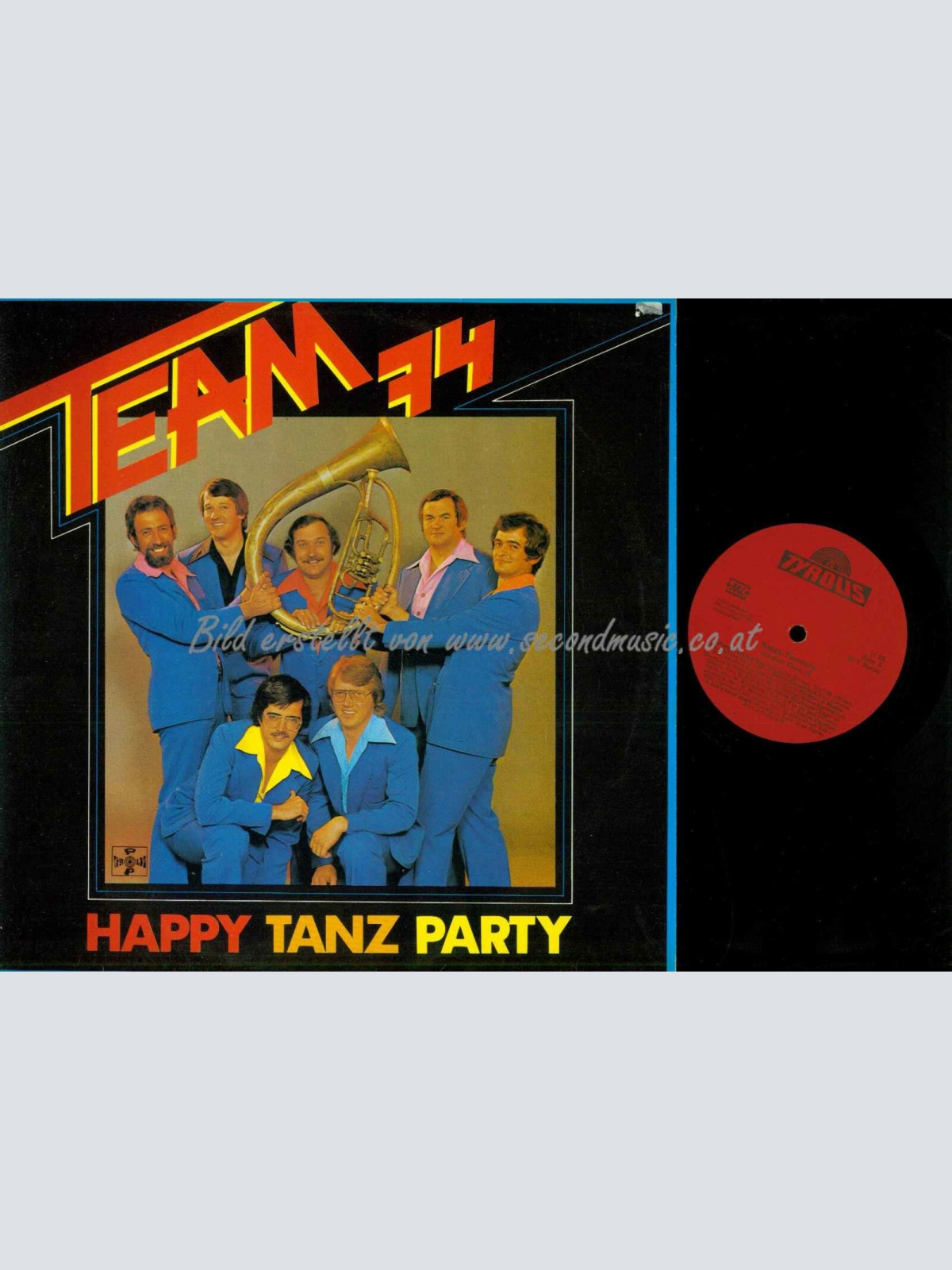 LP--Team 74 – Happy Tanz Party  //    NM