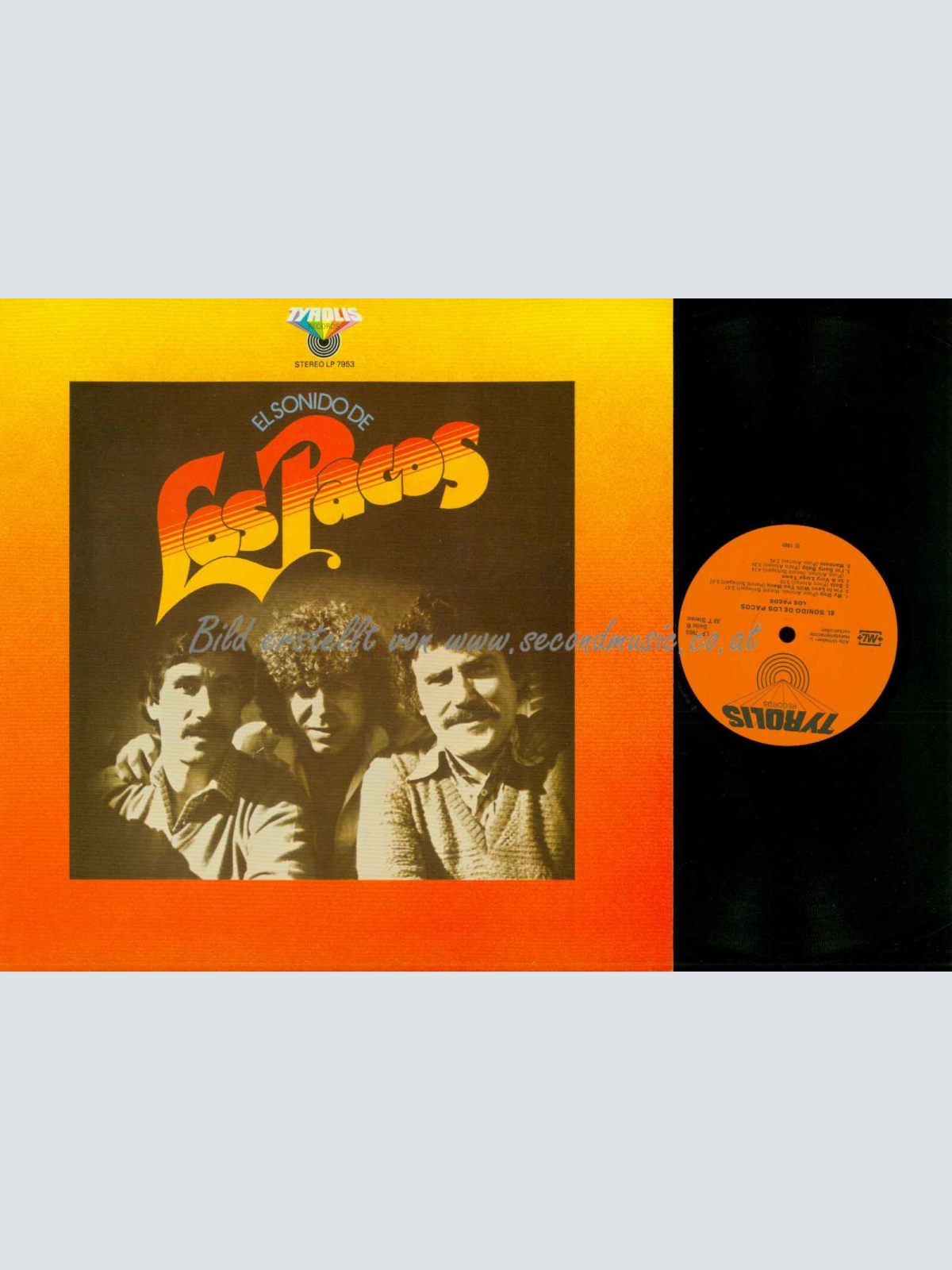 LP--Los Pacos --El Sonido  DE /  NM