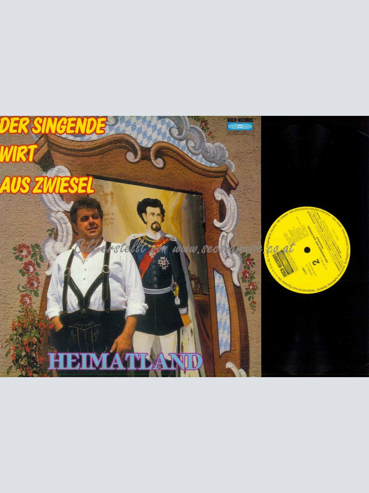 LP--Der singende Wirt aus Zwiesel-- Heimatland  //NM
