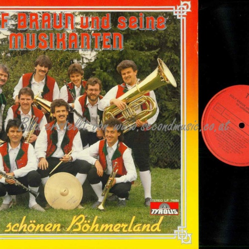 LP--Rolf Braun Und Seine Musikanten – Im Schönen Böhmerwald   //  M
