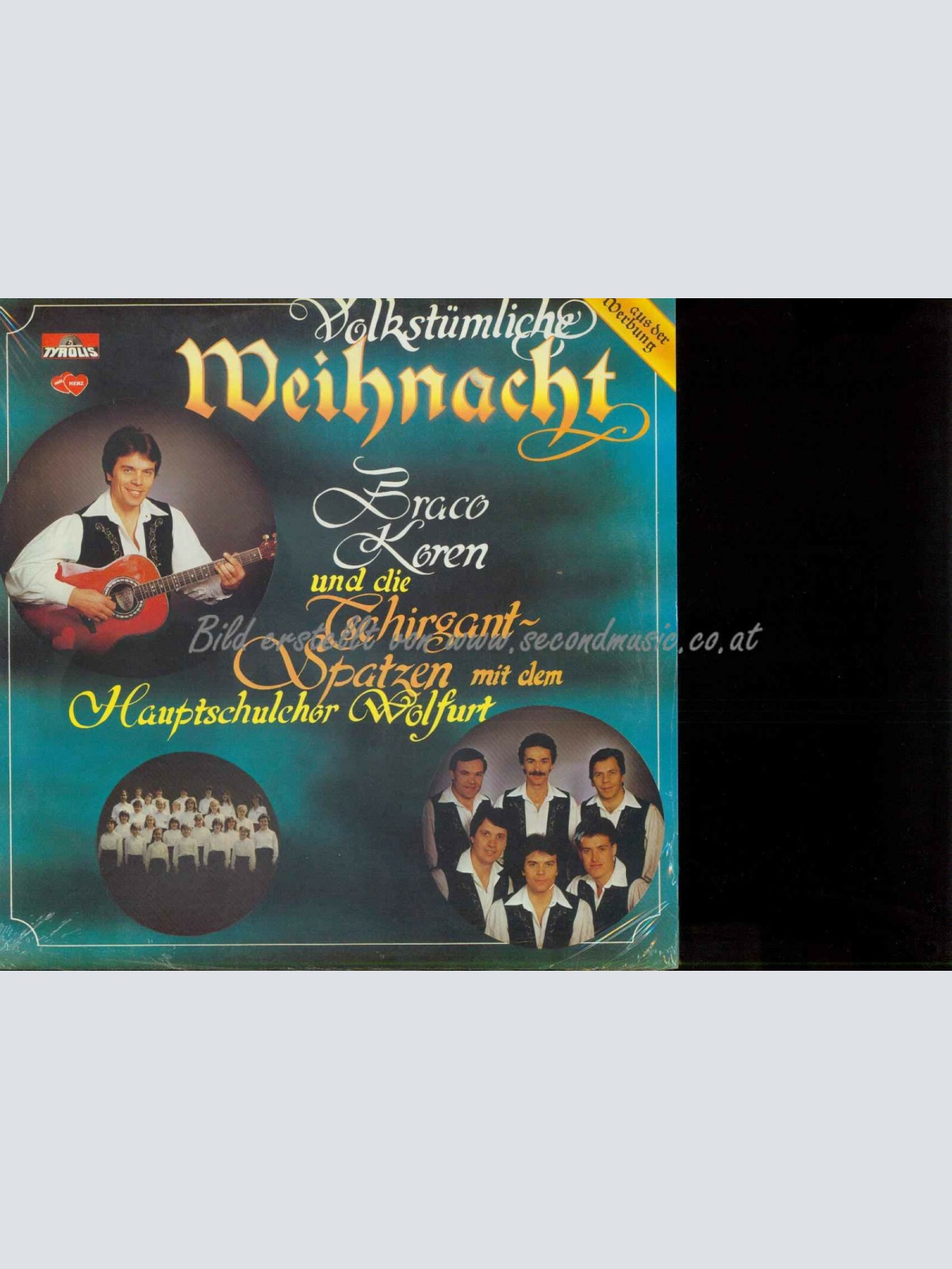 LP--Braco Koren, Tschirgant Spatzen, – Volkstümliche Weihnacht  /M