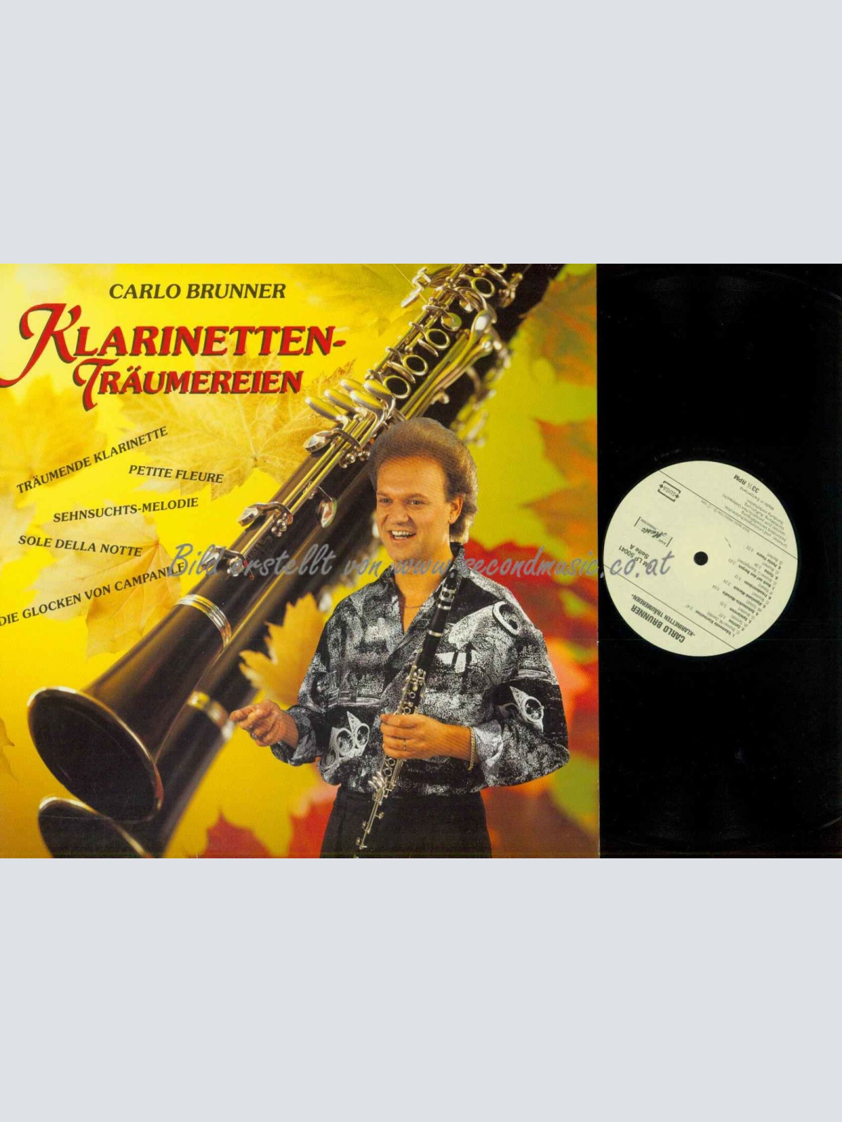 LP--Carlo Brunner – Klarinetten-Träumereien /      NM