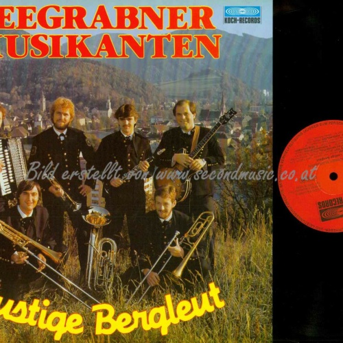 LP--Seegrabner Musikanten – Lustige Bergleut  // NM
