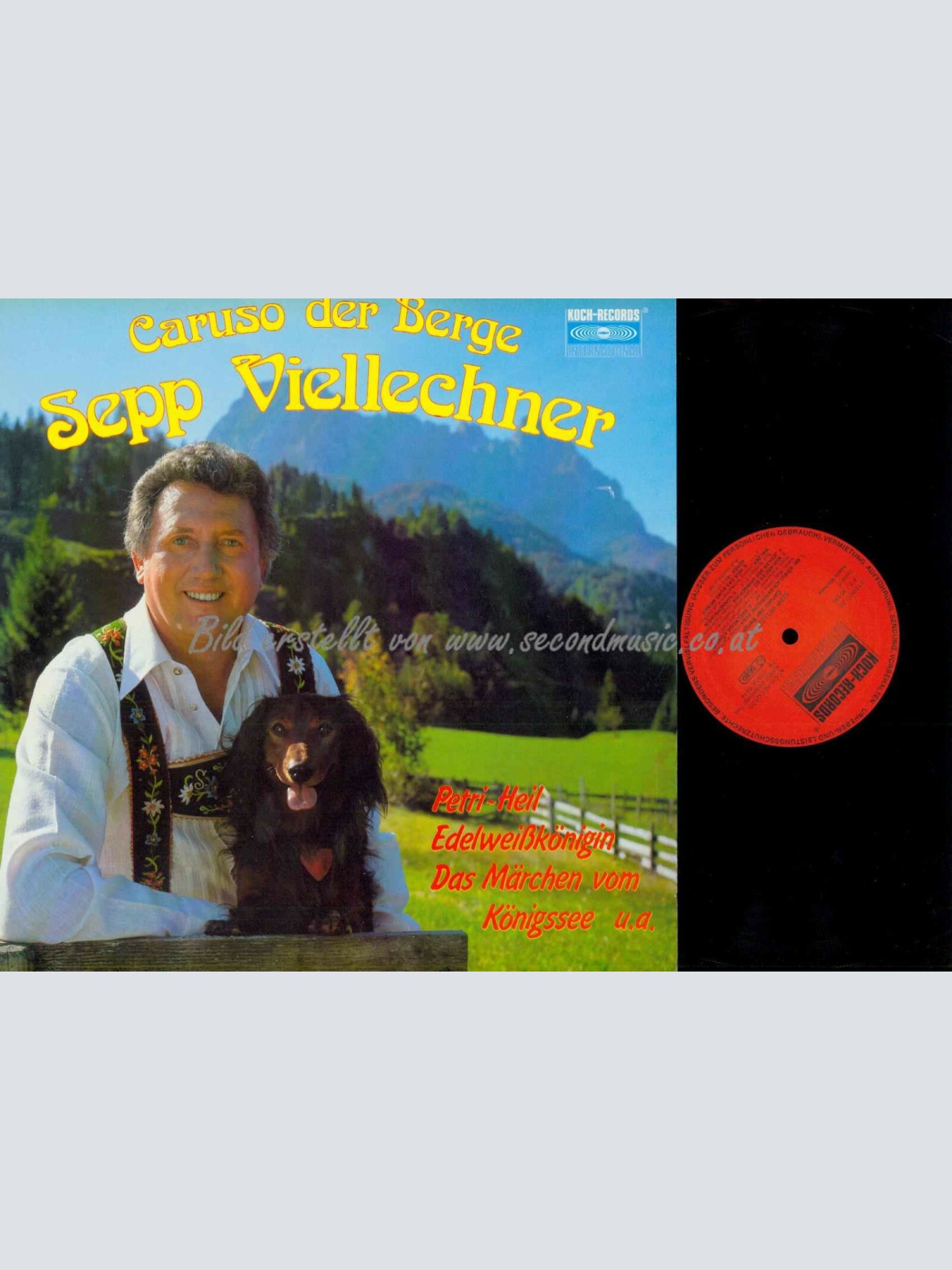 LP-- Sepp Viellechner - Caruso der Berge  // NM