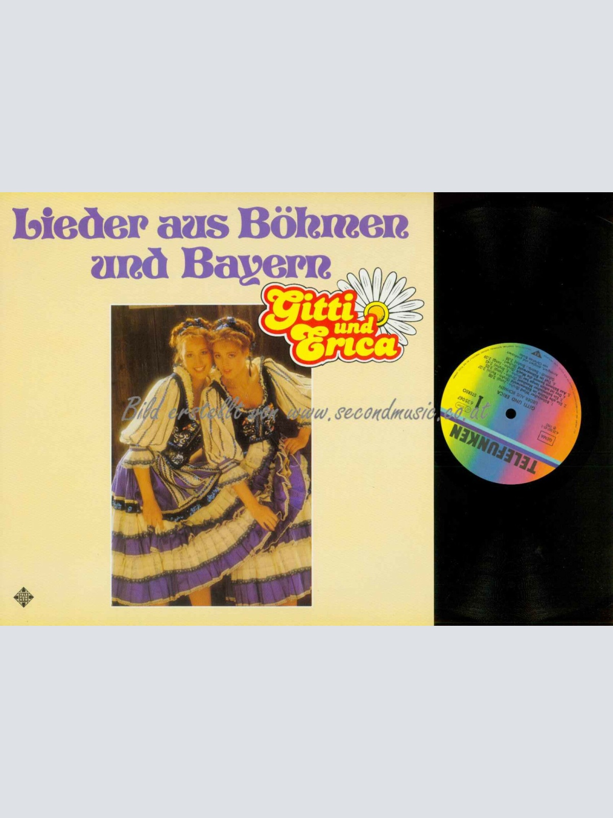 LP--Gitti Und Erica – Lieder Aus Böhmen Und Bayern // NM