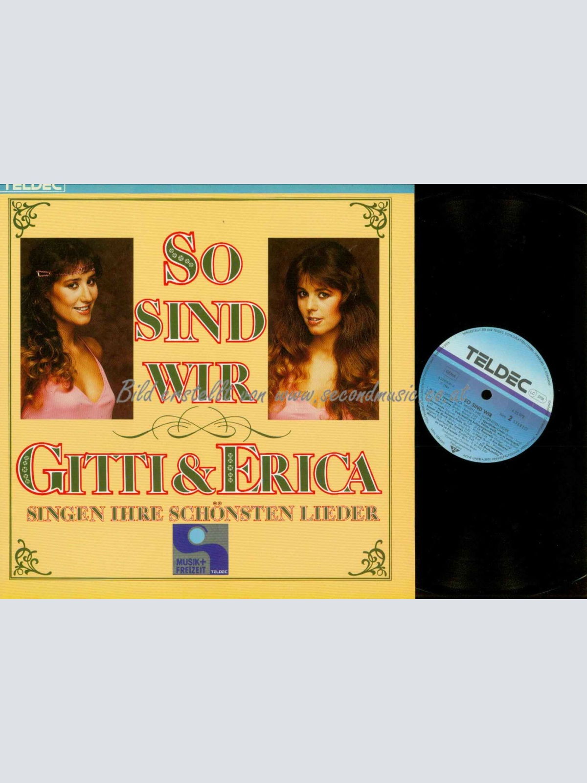 LP- Gitti & Erica – So Sind Wir --  // NM