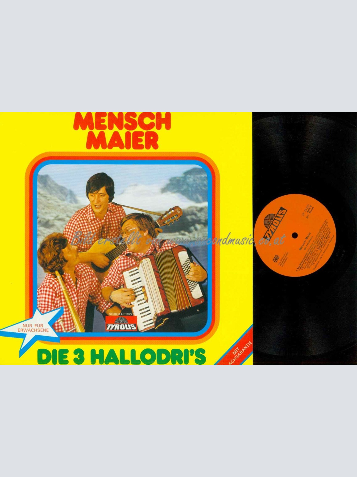 LP--Die 3 Hallodri‘s – Mensch Maier   //  NM /