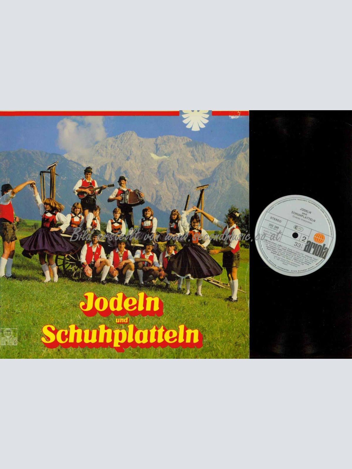 LP--Jodeln Und Schuhplatteln   // NM