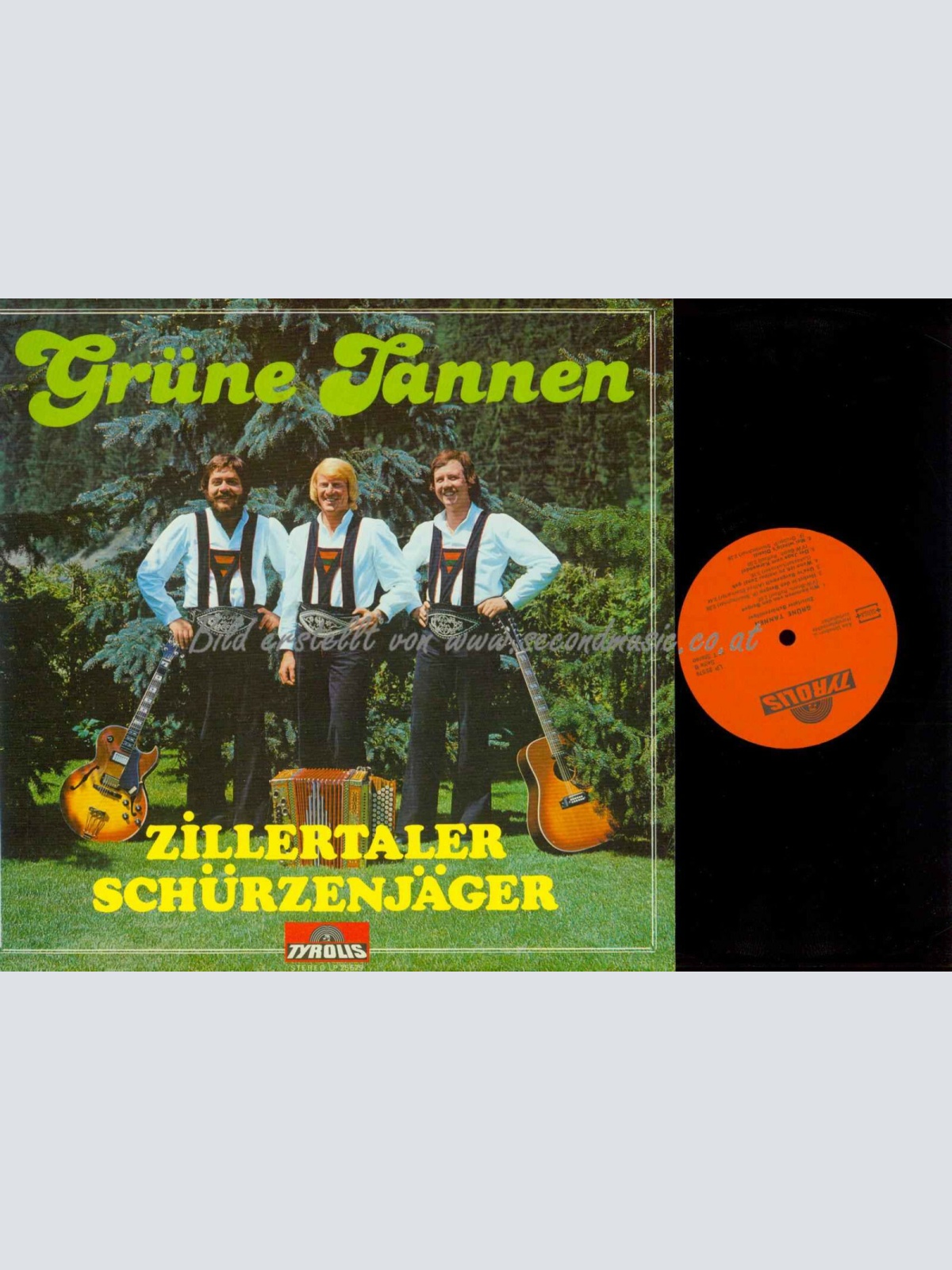 LP-- Zillertaler Schürzenjäger – Grüne Tannen   //  NM /