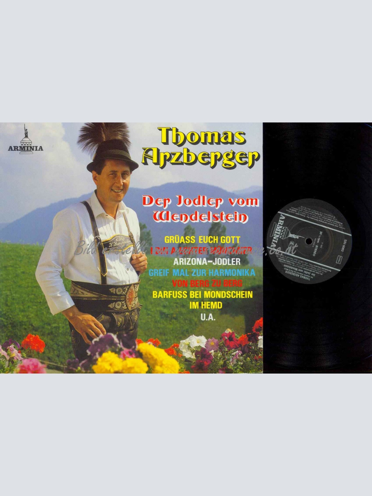 LP-- Thomas  Arzberger -- Der Jodler vom Wendelstein  // NM