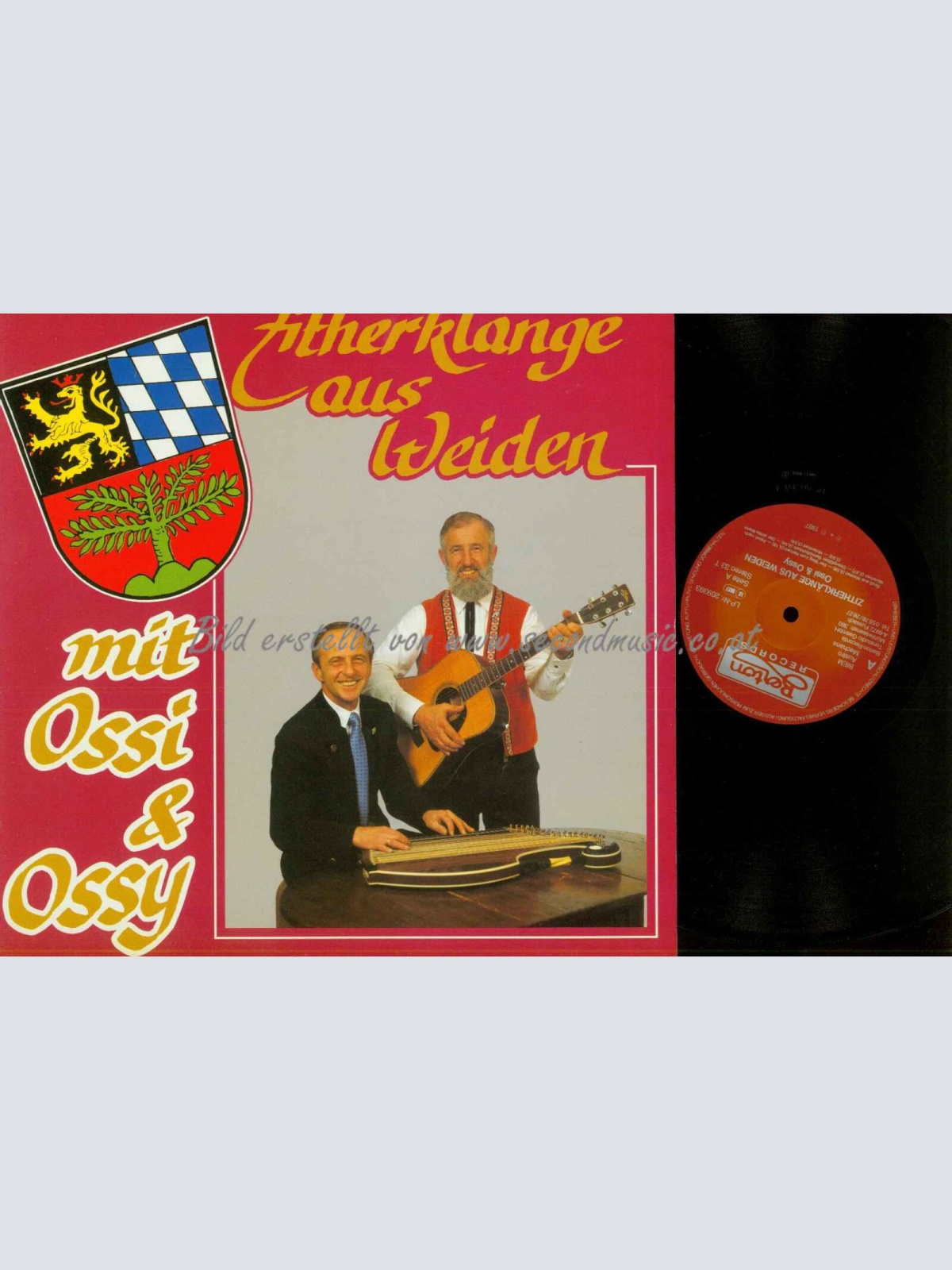 LP-- Ossi & Ossy -- Zitherklänge aus Weiden  // NM