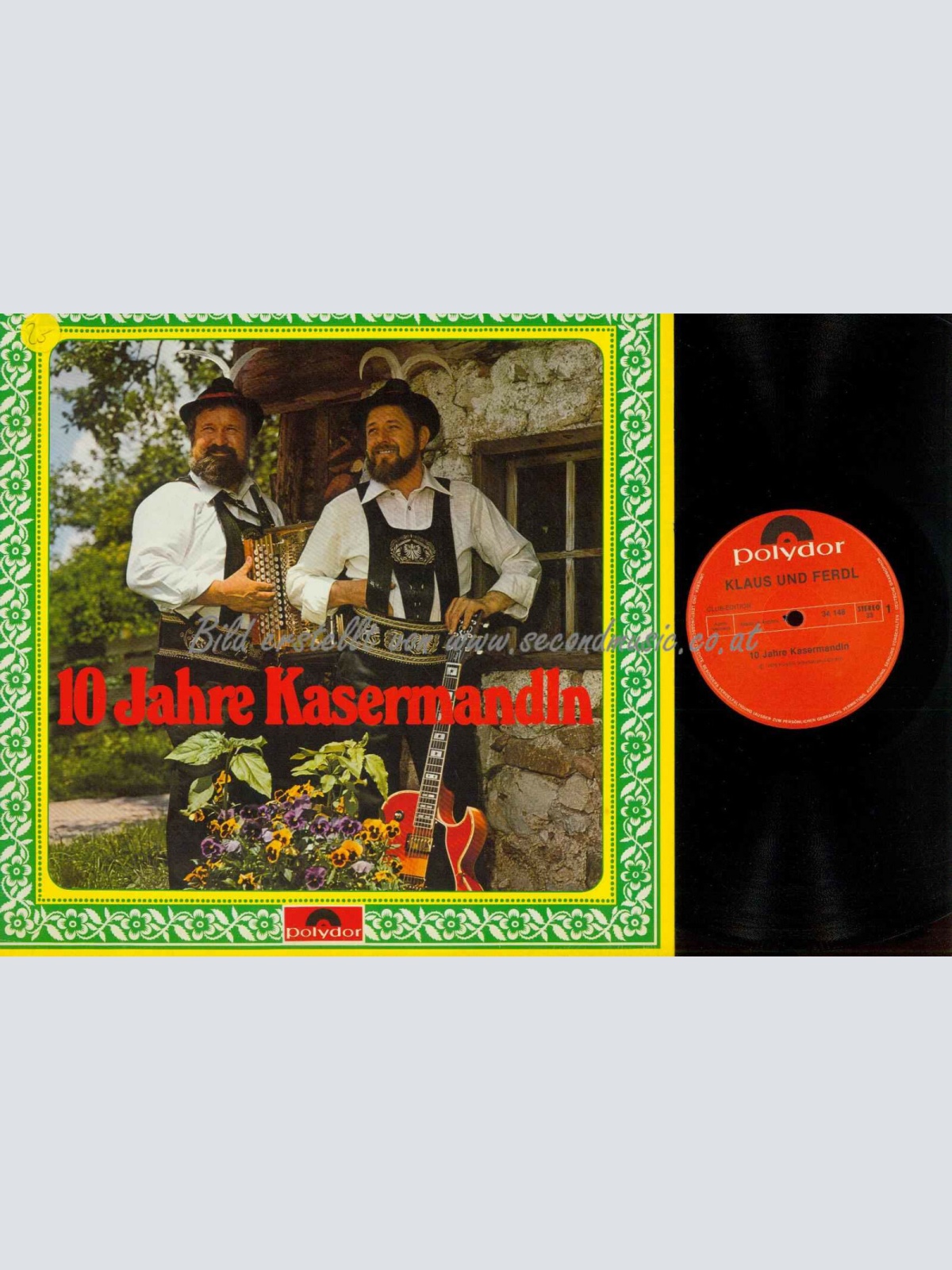 LP-Klaus Und Ferdl – 10 Jahre Kasermandln / VG+