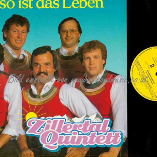 LP- Zillertal Quintett – Ja, So Ist Das Leben / NM