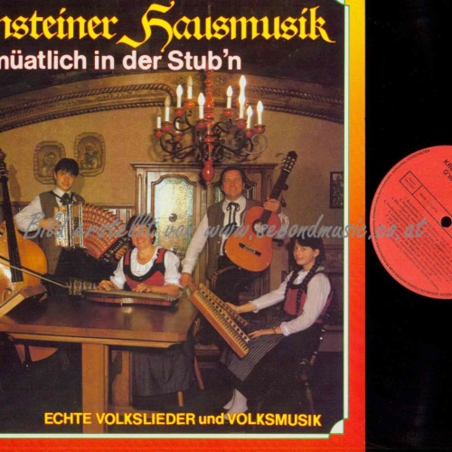 LP--Kronsteiner Hausmusik – Gmüatlich In Der Stub'n  // NM