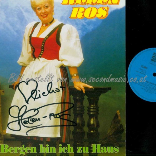 LP-- Helen Ros --  In den Bergen bin ich zu Haus // NM