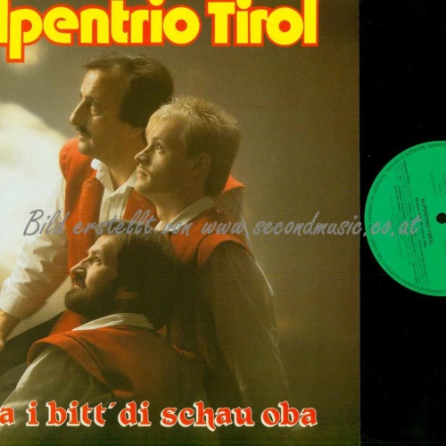 LP-Alpentrio Tirol – Mama I Bitt' Di Schau Oba   //   NM