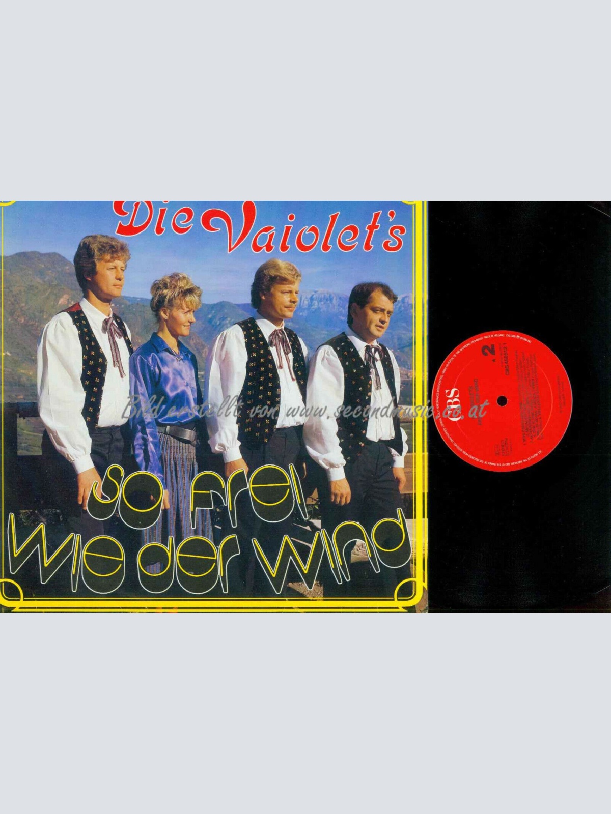 LP- Die Vaiolets--  so Frei wie der Wind  //NM