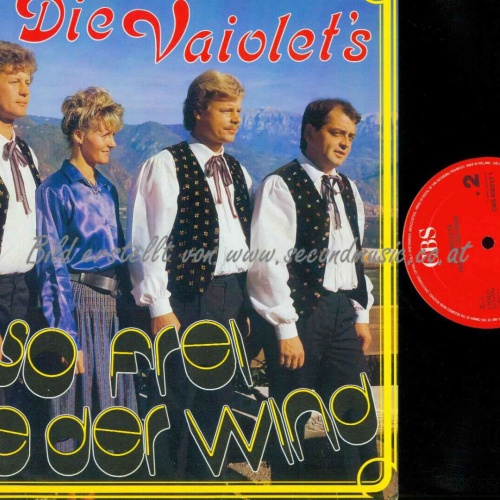 LP- Die Vaiolets--  so Frei wie der Wind  //NM