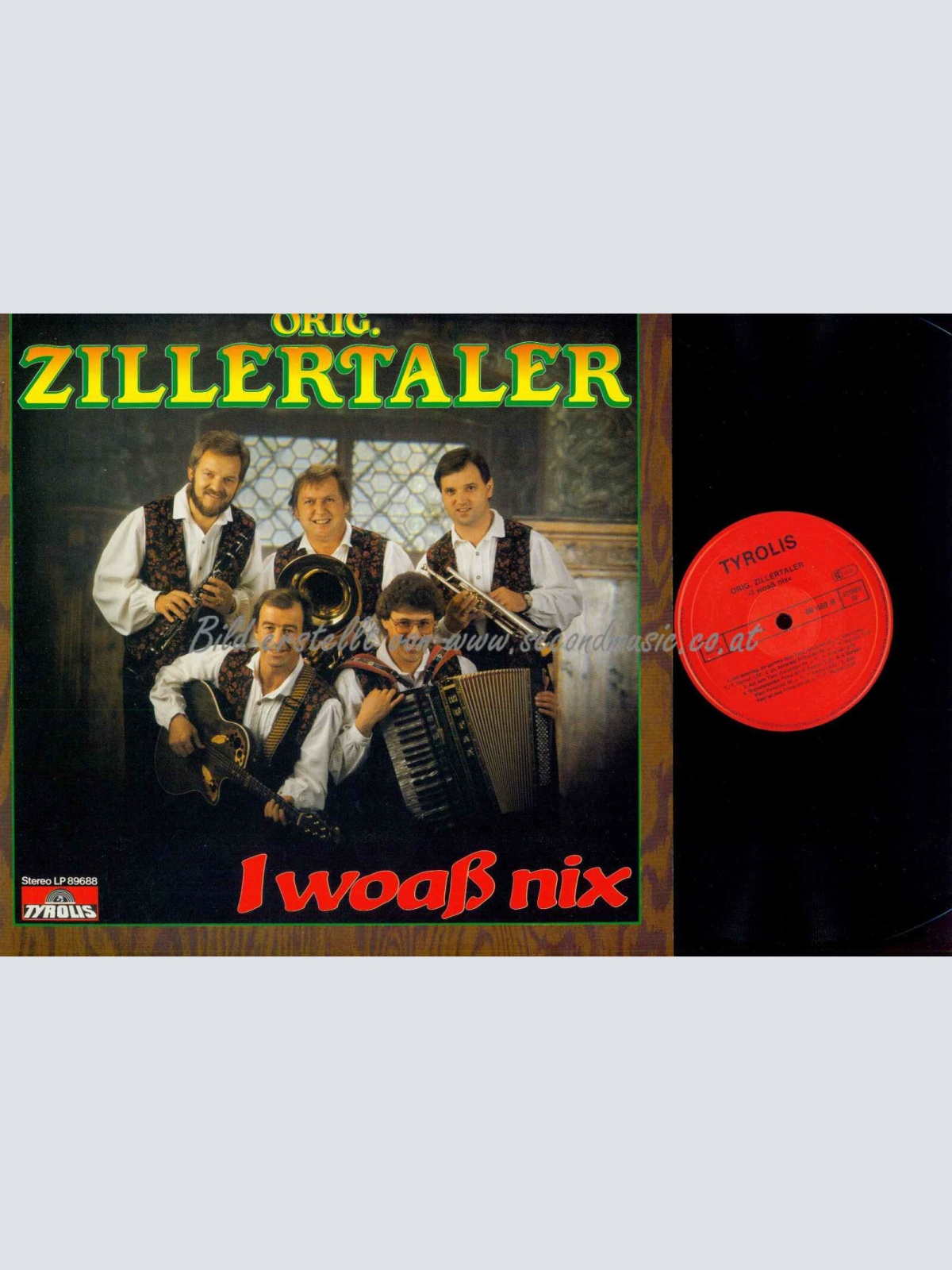 LP- Die Original Zillertaler – I Woaß Nix // NM