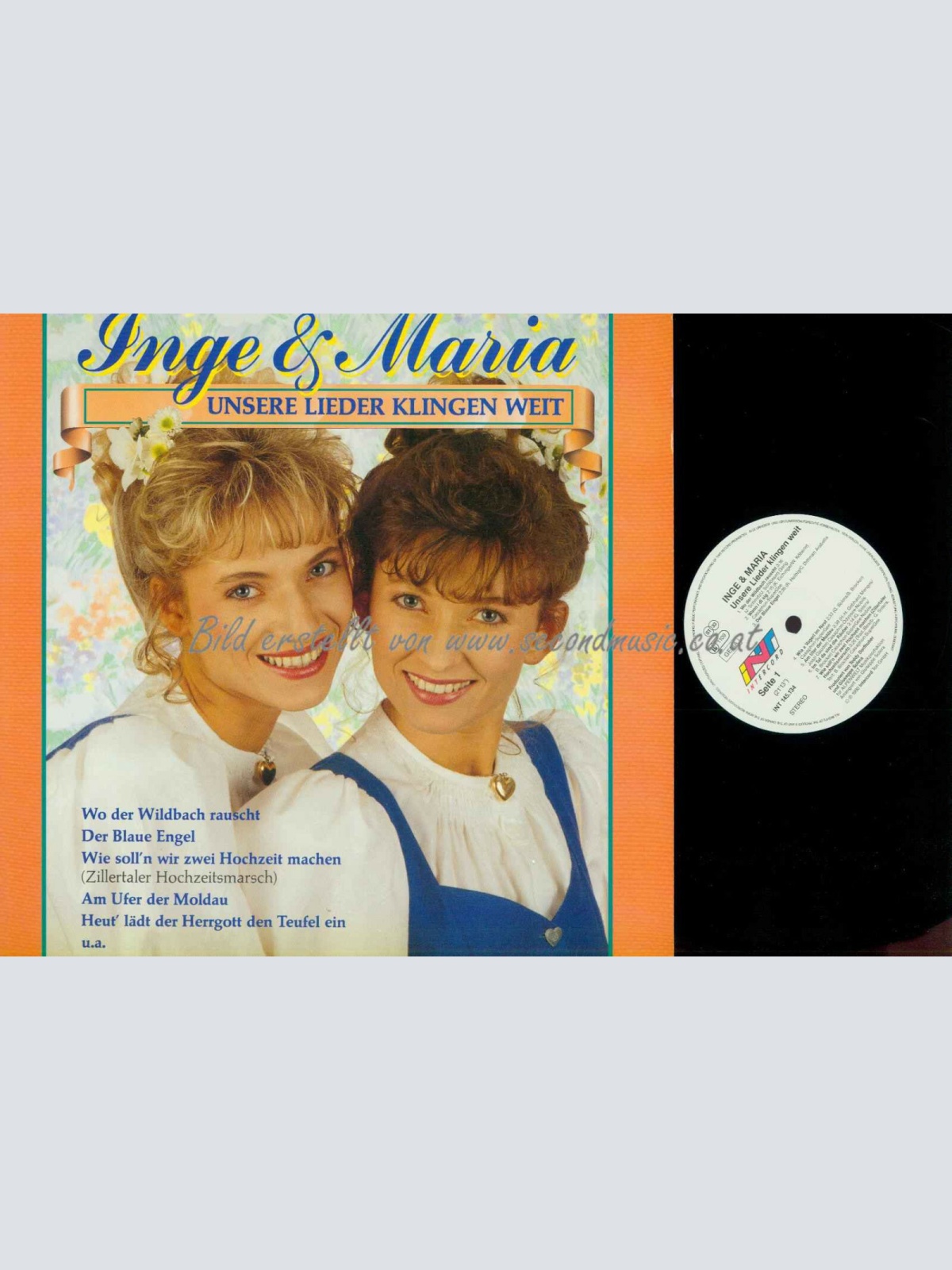 LP-- Inge & Maria  -- Unsere Lieder Klingen Weit  //NM