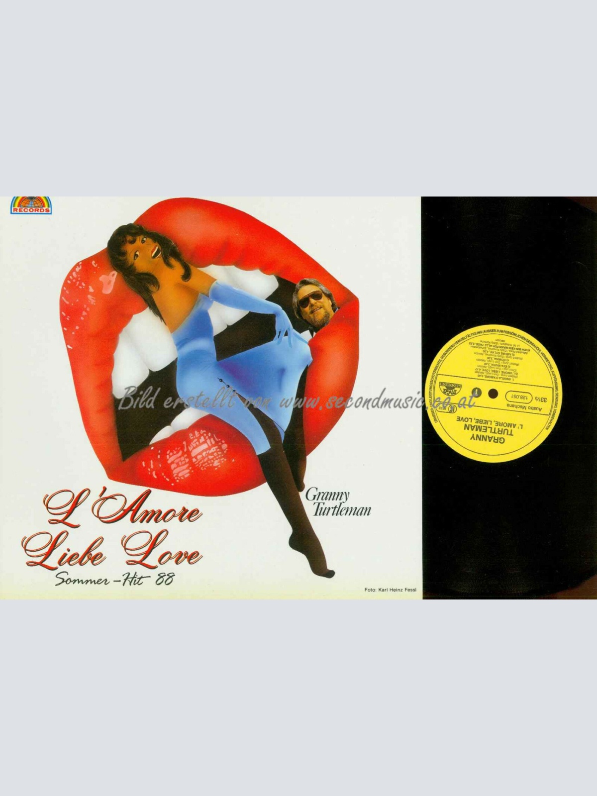 LP-Granny Turtleman – L`amore Liebe Love / NM