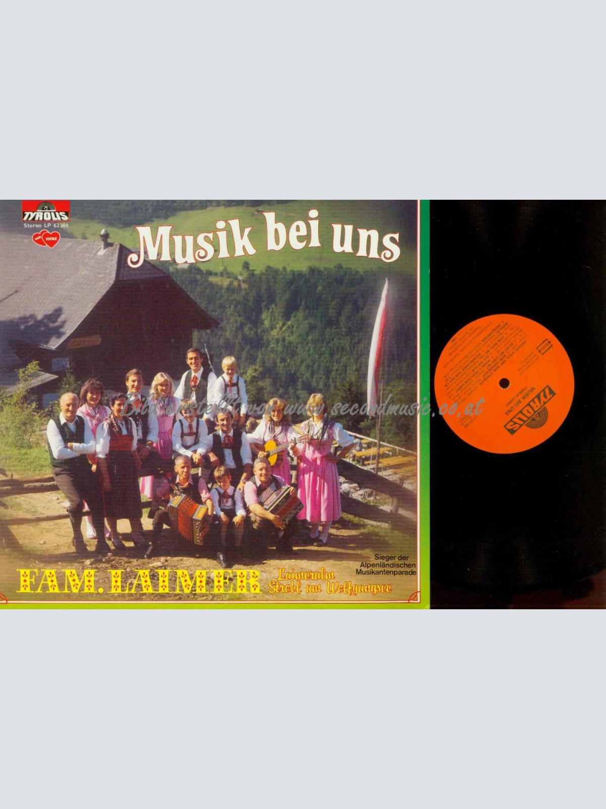 LP--Fam. Laimer – Musik bei uns   //  NM
