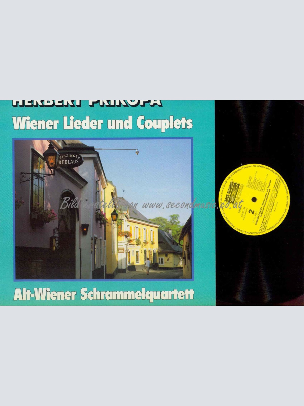LP--Herbert Prikopa – Wiener Lieder Und Couplets  //  NM