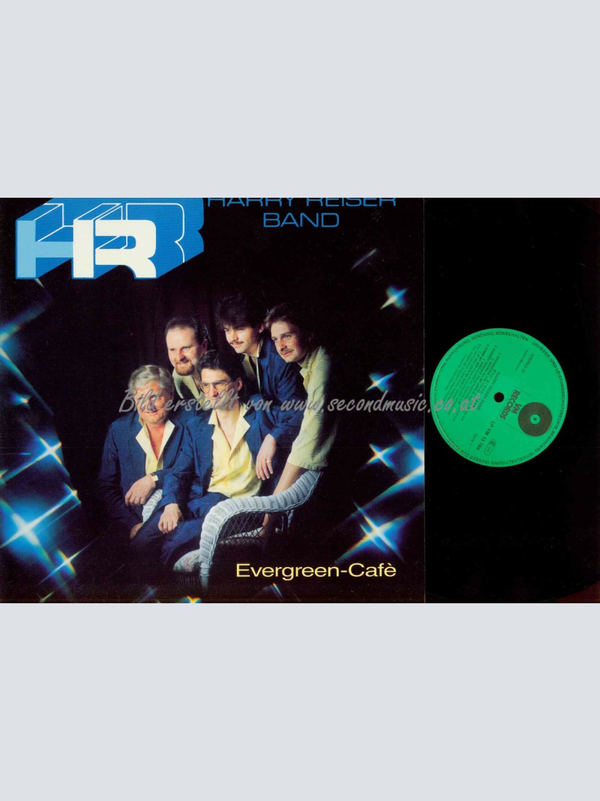 LP--Harry Reiser Band – Evergreen-Café  //  NM