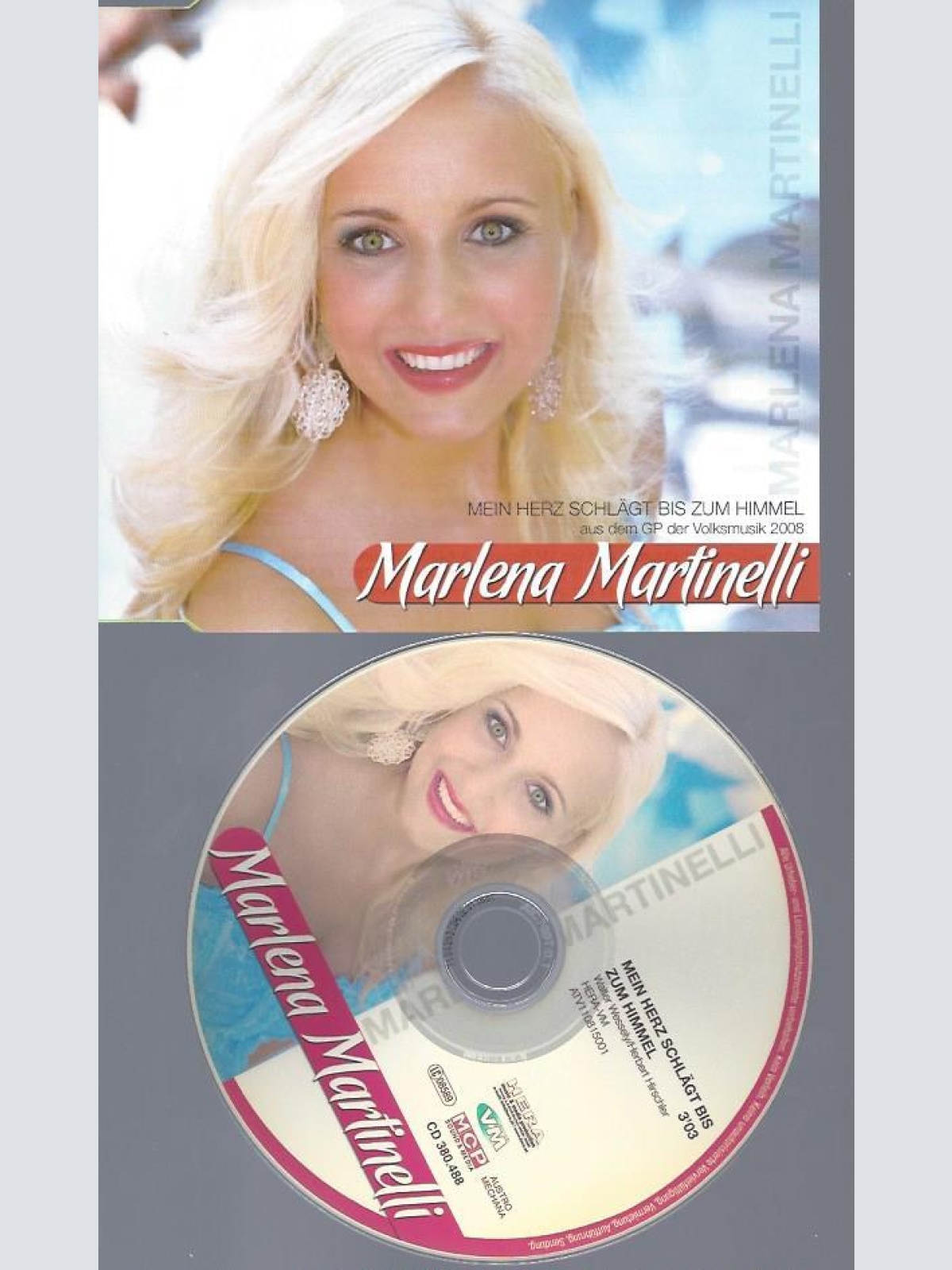 CD--MARLENA MARTINELLI MEIN HERZ SCHLÄGT BIS ZUM HIMMEL