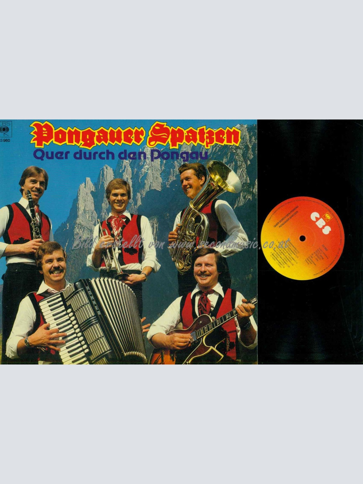 LP--Pongauer Spatzen – Quer Durch Den Pongau  //  NM